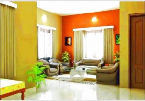 warna cat ruang tamu rumah yang cantik