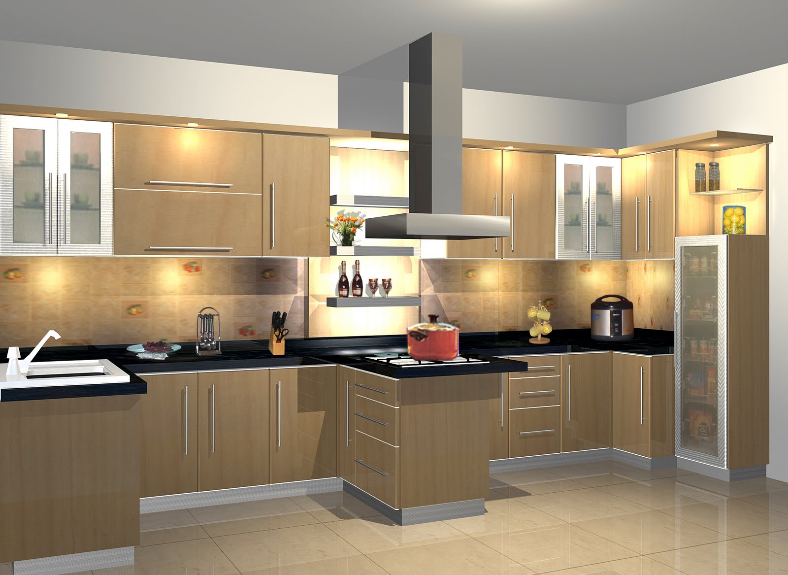 desain kitchen  set  minimalis  03 Informasi Rumah