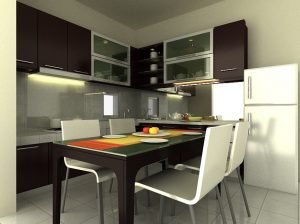 desain kitchen set minimalis