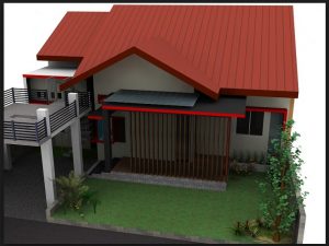 model Atap genteng rumah minimalis